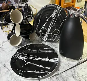 13 PCS Dinner Sets
1 Flask
6 Plates
6 Cups