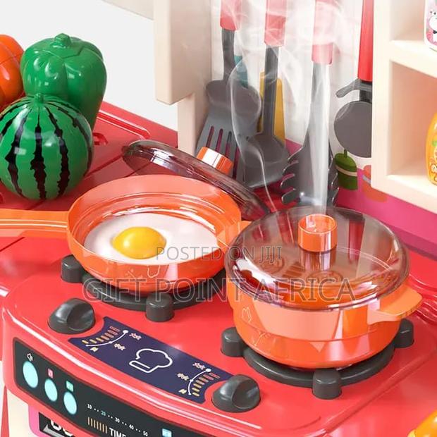 95 Cm,73 Pieces Kids Spraying Kitchen Set - thumbnail 2