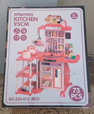 95cm,73 Pieces Kids Spraying Kitchen Set