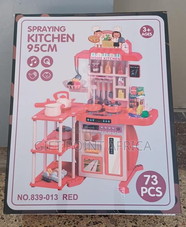95cm,73 Pieces Kids Spraying Kitchen Set - main view