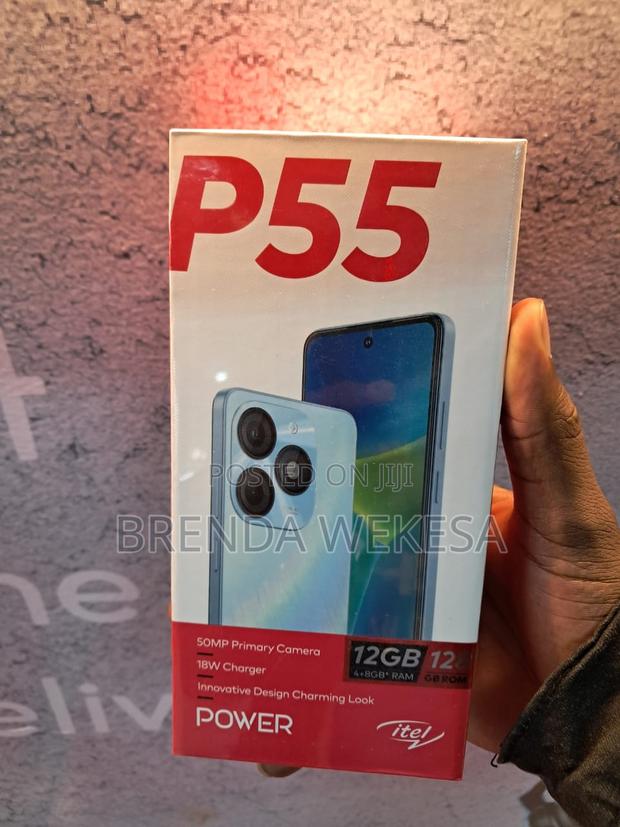 New Itel P55 128 GB Blue - main view