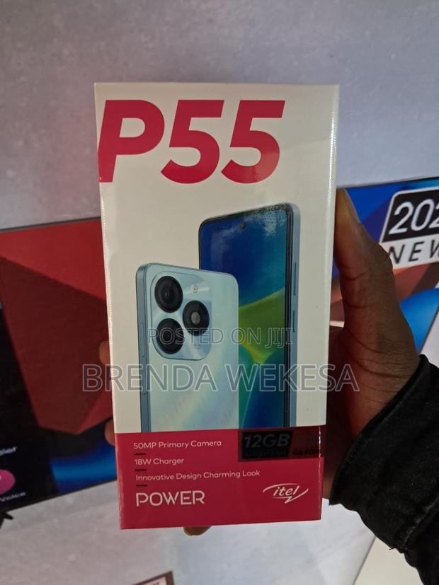 New Itel P55 128 GB Blue - thumbnail 3