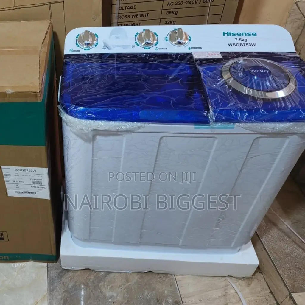 7.5kg Hisense Top Load Washing Machine