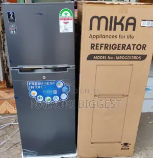 Mika 202litres No Frost Refrigerator Double Door