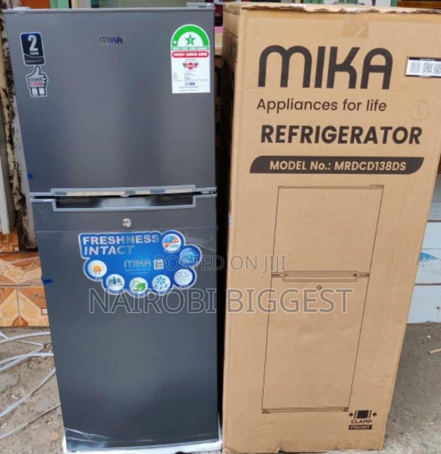 Mika 202litres No Frost Refrigerator Double Door