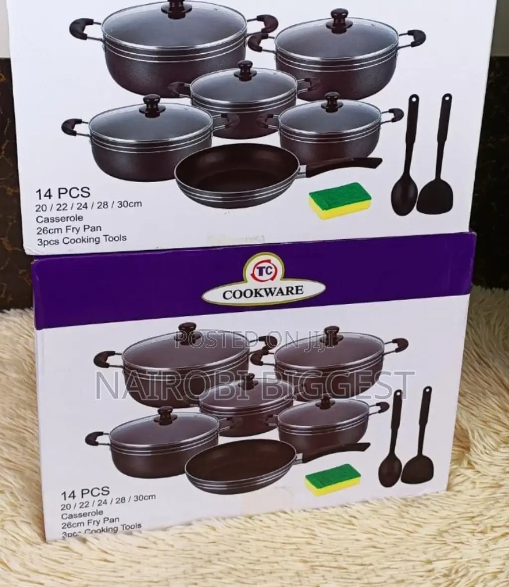 14 Pieces Tc Nonstick Cookware