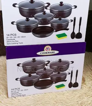 14 Pieces Tc Nonstick Cookware