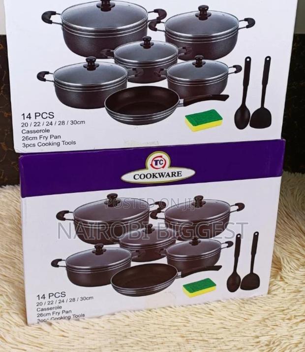 14 Pieces Tc Nonstick Cookware