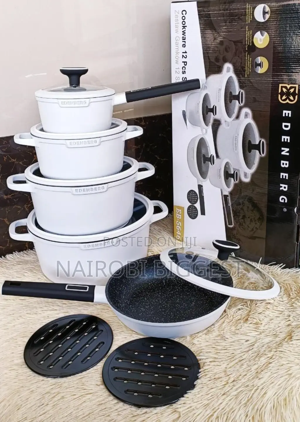 14 Pieces Edenburg Cookware