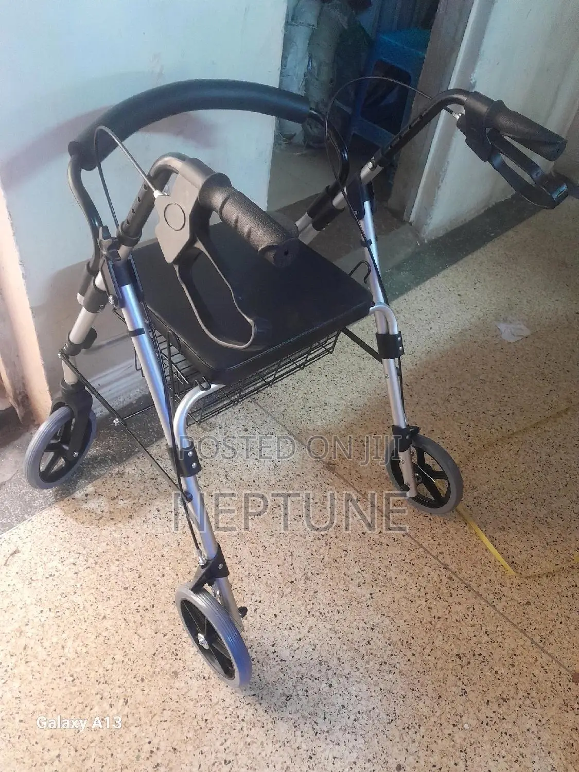 Rollator Black.