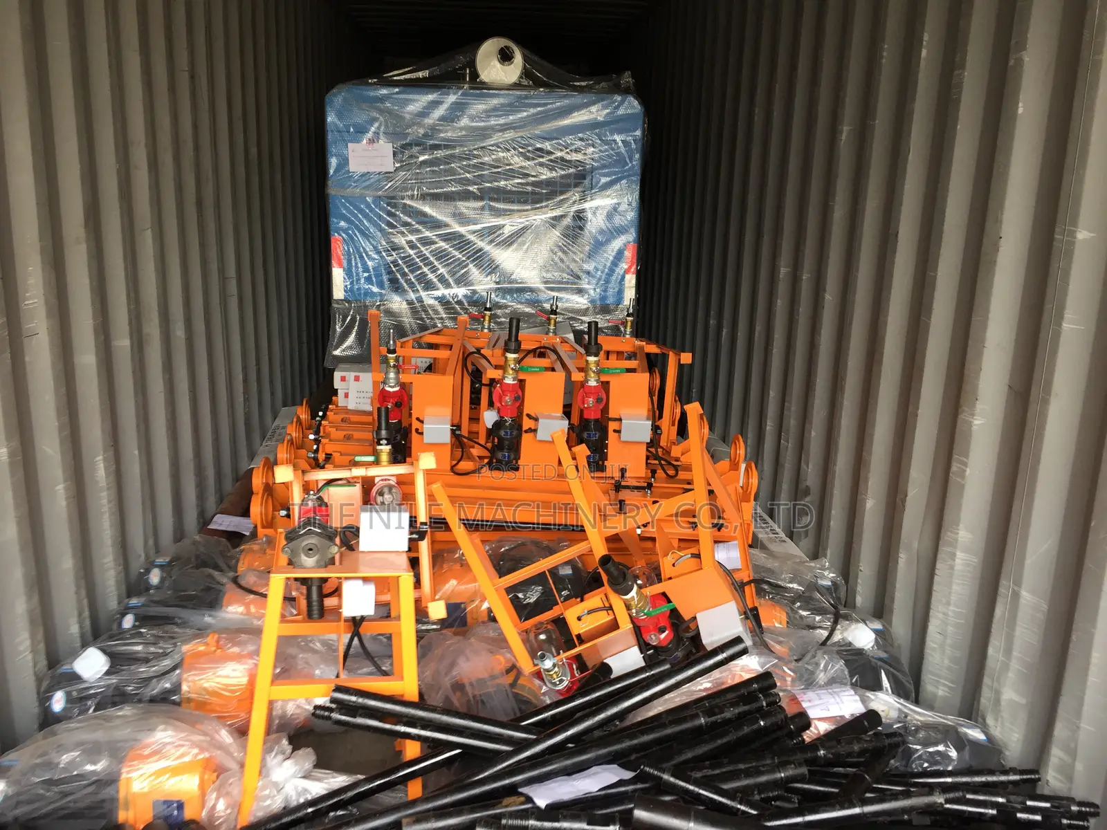 20m Depth Mining Down the Hole Rock Drilling Rig Machine
