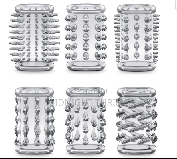 6 Piece Cock Ring Sleeve