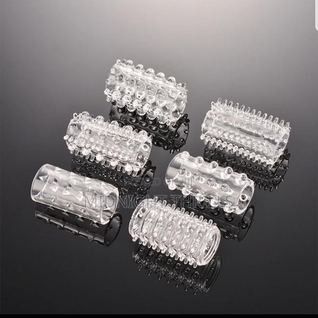 6 Piece Cock Ring Sleeve - thumbnail 2