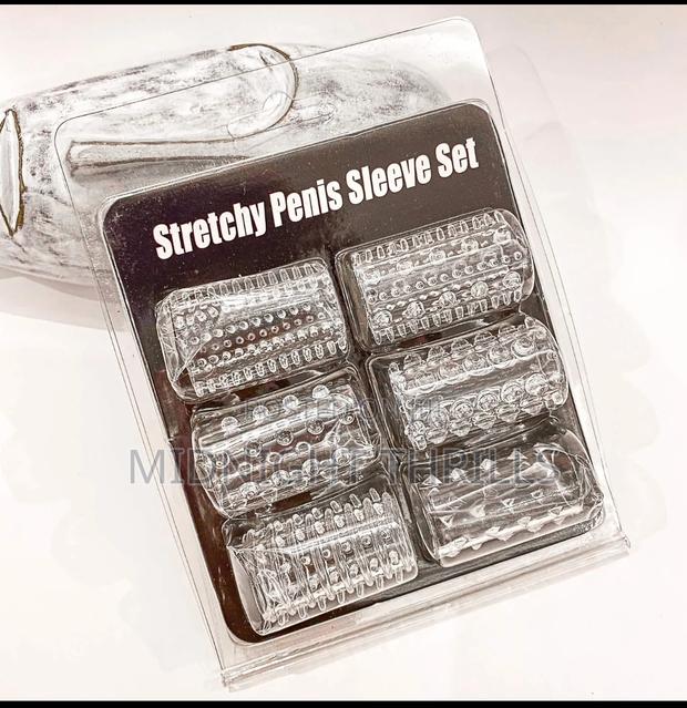 6 Piece Cock Ring Sleeve - thumbnail 3