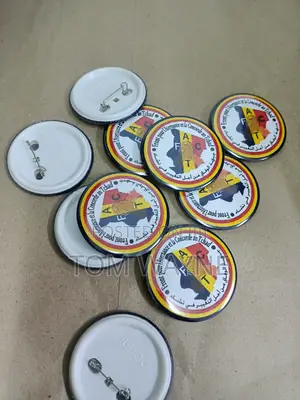 Pin Round Button Badges