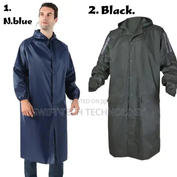 Rain Coat ,Rain Coat ,Rain Coat Blue ,Black - thumbnail 3