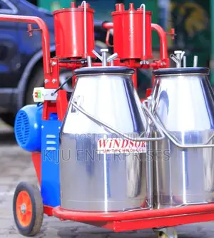 Milking Machine Is Powered by Electric Powered