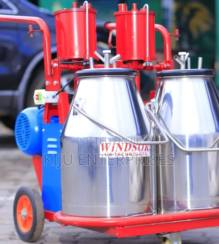 Milking Machine Is Powered by Electric Powered