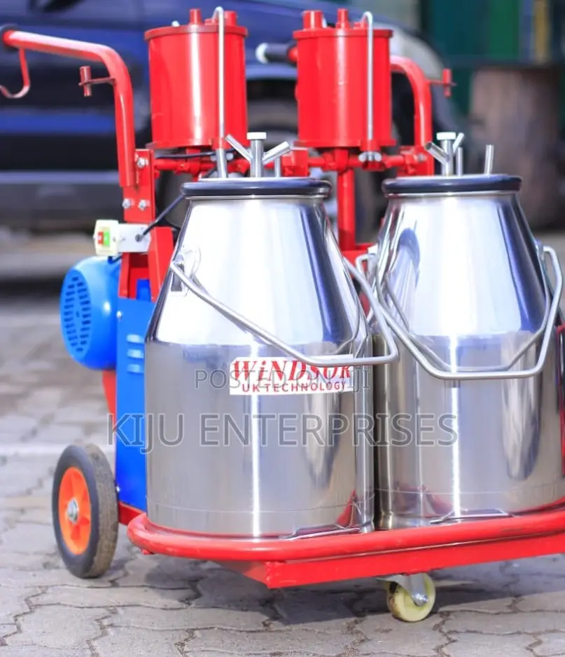 Milking Machine Is Powered by Electric Powered