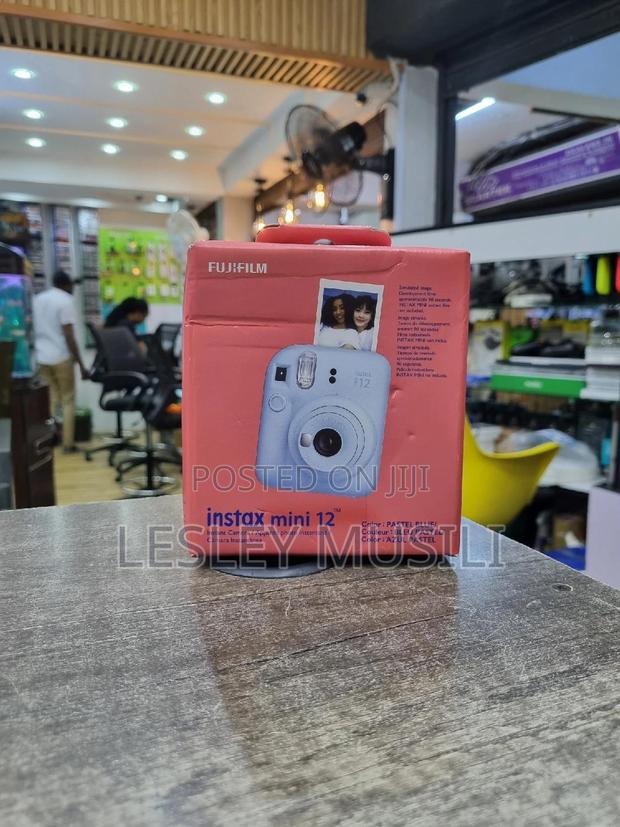 Instax Mini 12 Instant Camera Pastel Blue - main view