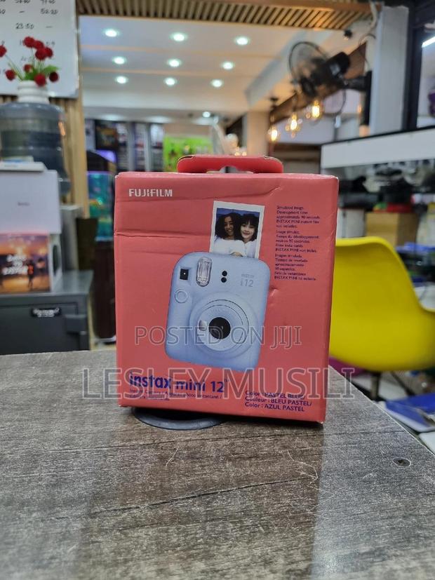 Instax Mini 12 Instant Camera Pastel Blue - thumbnail 3