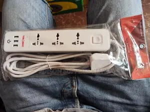 Extension Cable Tronic Power Extension Cord Socket USB Ports
