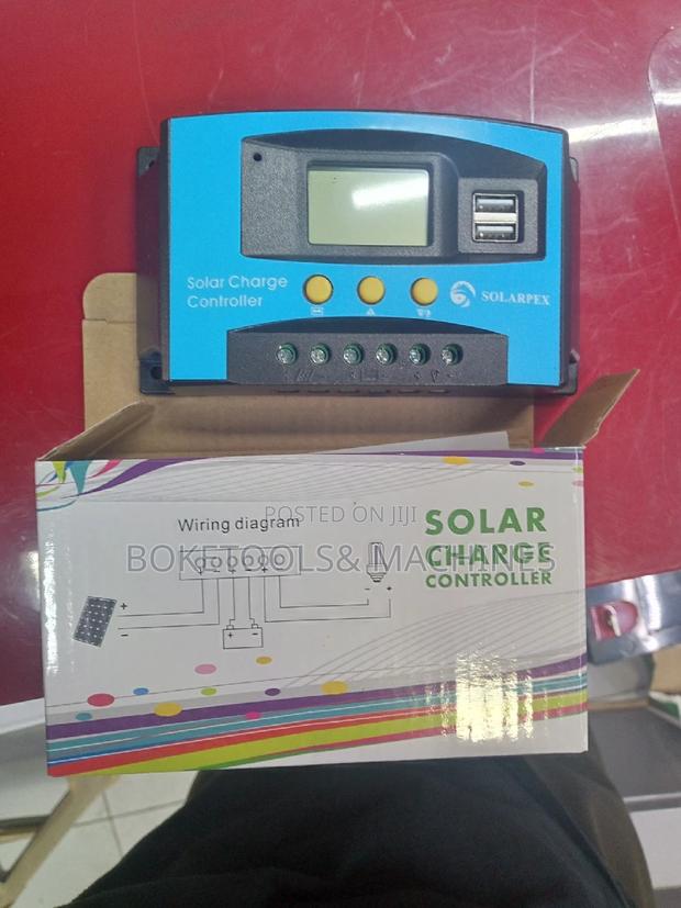 10amps Solar Charge Controller - main view