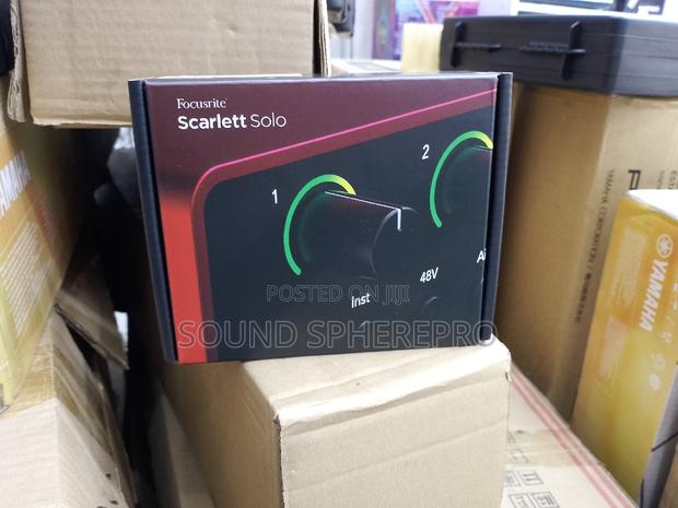 Focusrite Scarlett Solo Soundcard 4th Generation
