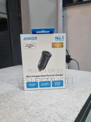 Anker 30W 2-Port Type C Fast Car Charger Ultra Port