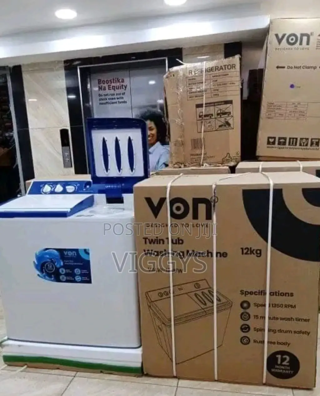 Classic Von 12kg Washing Machine