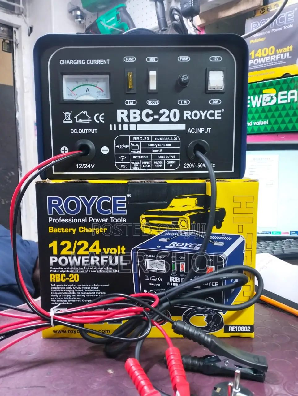 Royce Battery Charger 20amps