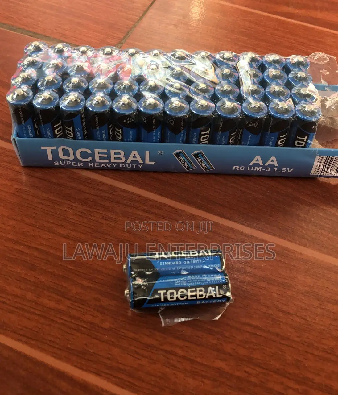 Heavy Duty AA Tocebal Battery Pair