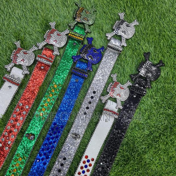 Quality Designer Unisex Iced Bb Simon Belts Now Available. - thumbnail 3