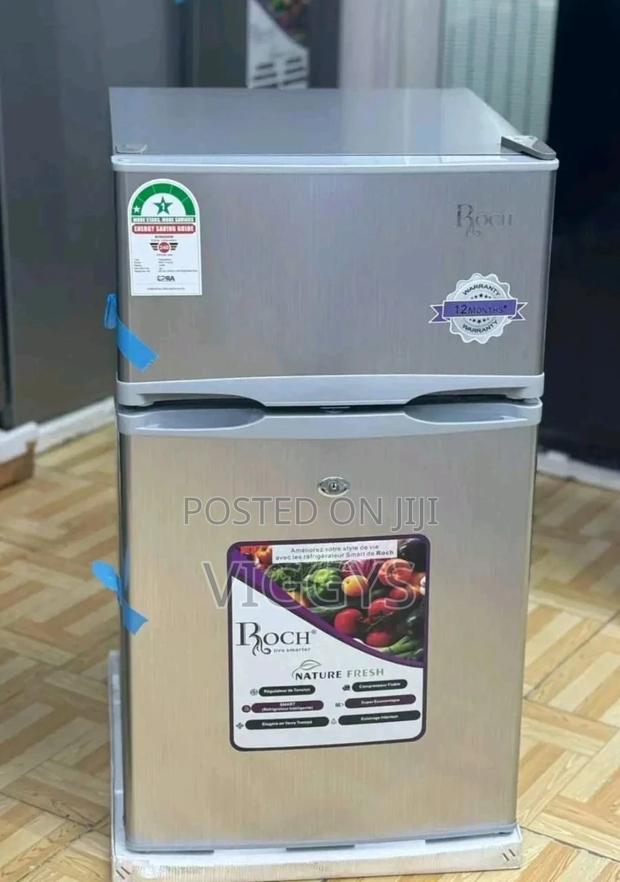 Awesome Roch 90litres Double Door Fridge