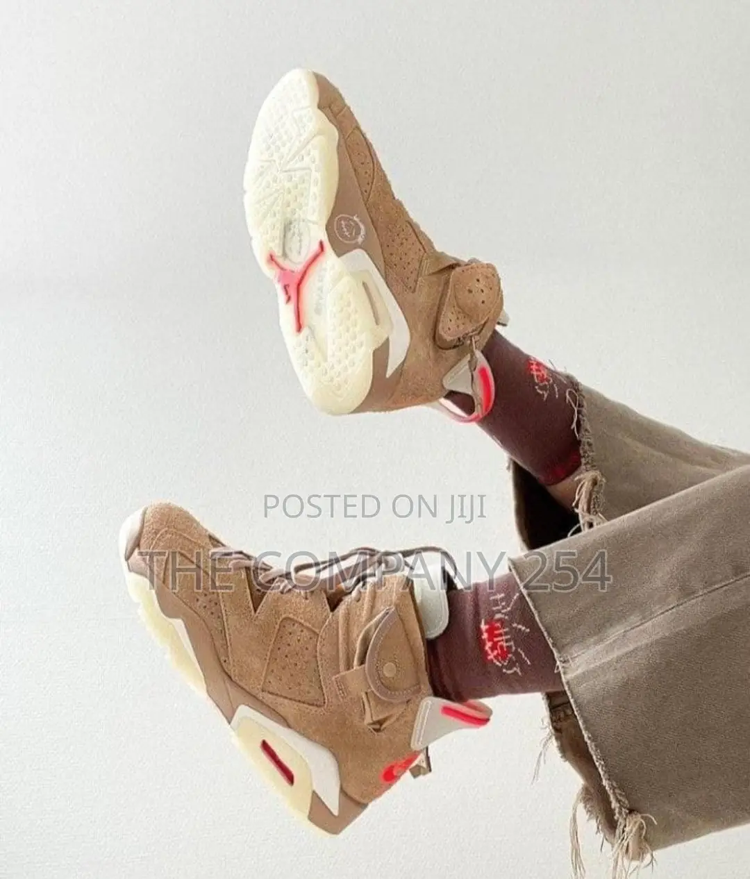 *Jordan 6 Cactus Jack Brown* *Sizes40-45