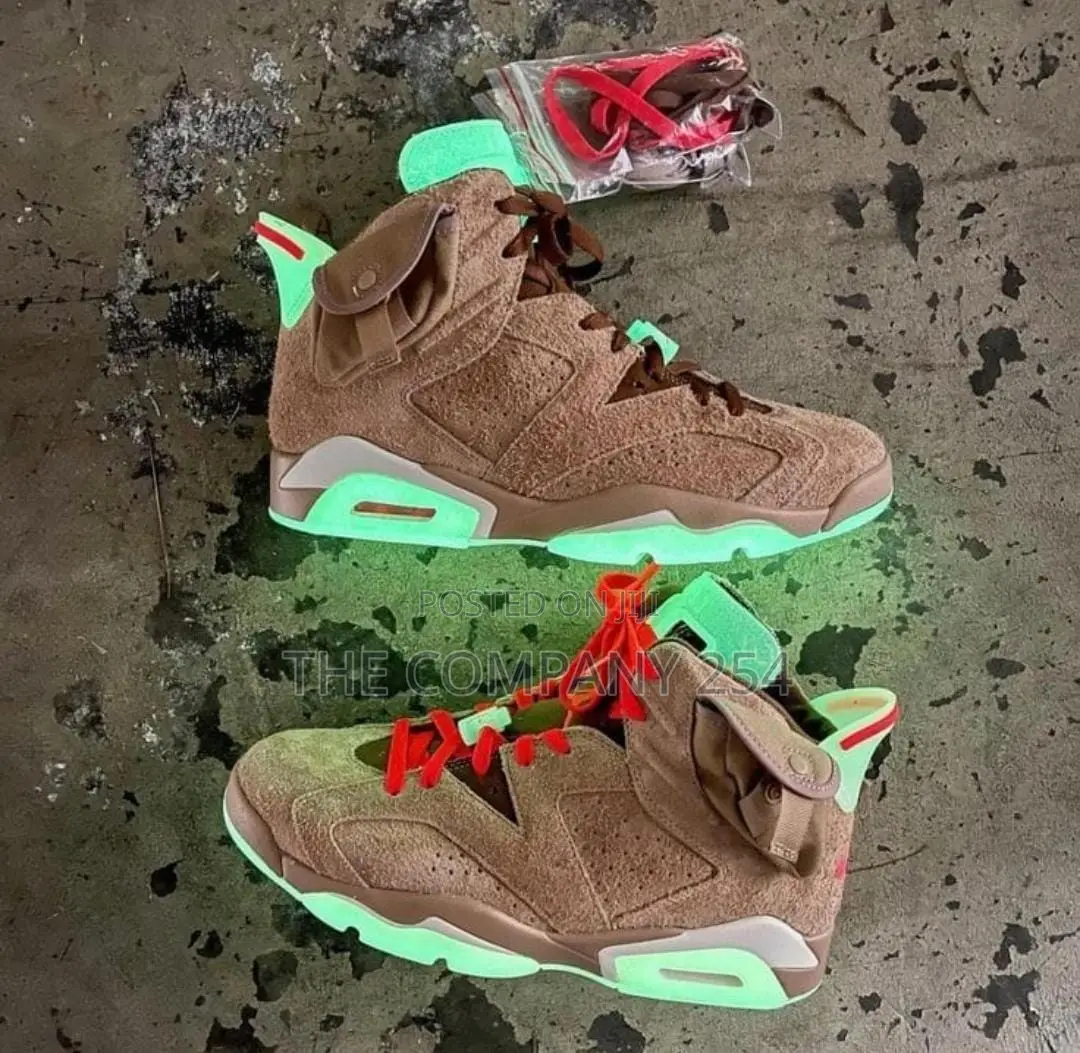 *Jordan 6 Cactus Jack Brown* *Sizes40-45
