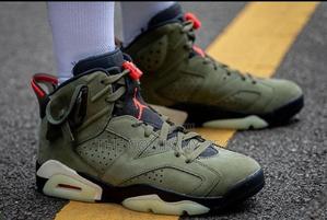 *Jordan 6 Cactus Jack Brown* *Sizes40-45 - main view