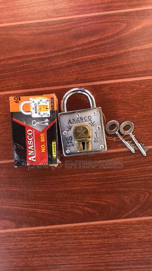 Anasco 60mm 7 Levers Pin Padlock - thumbnail 2