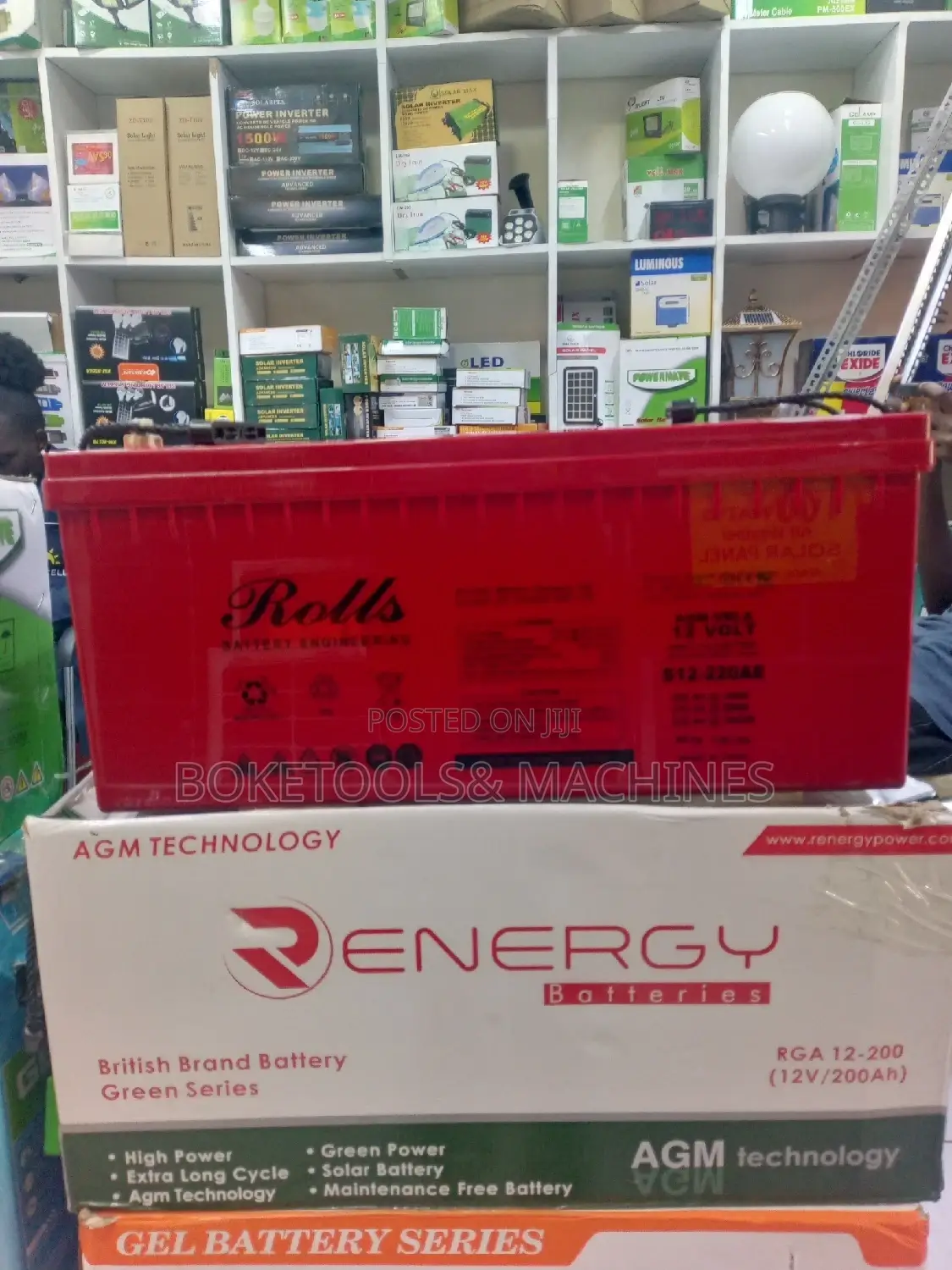 Solar 200ah Rolls British Brand Battery