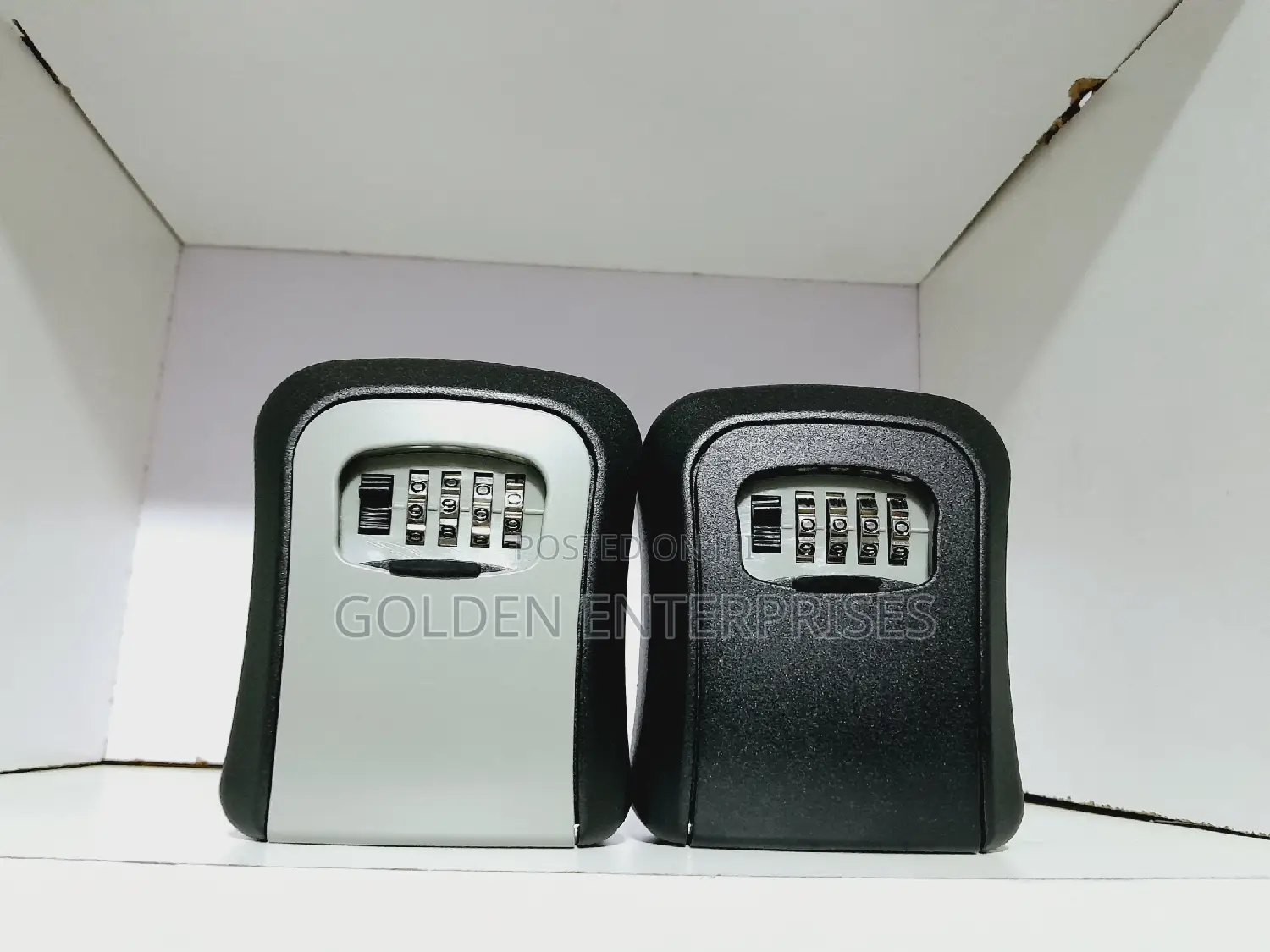 Full Metallic Airbnb/Guestroom Wall Mount Key Lock Box