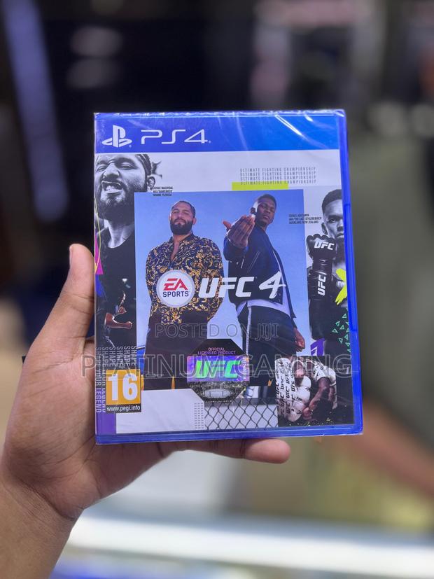Ufc 4 New -Ps4 - main view