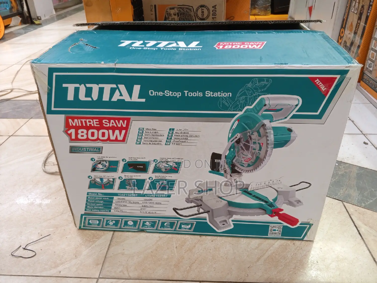 1800W Miter Saw, Total