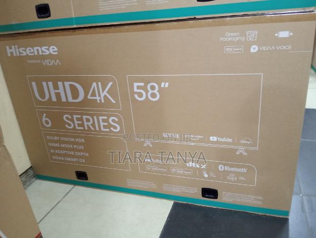 Hisense 58 Inch Smart Vidaa Tv - thumbnail 2