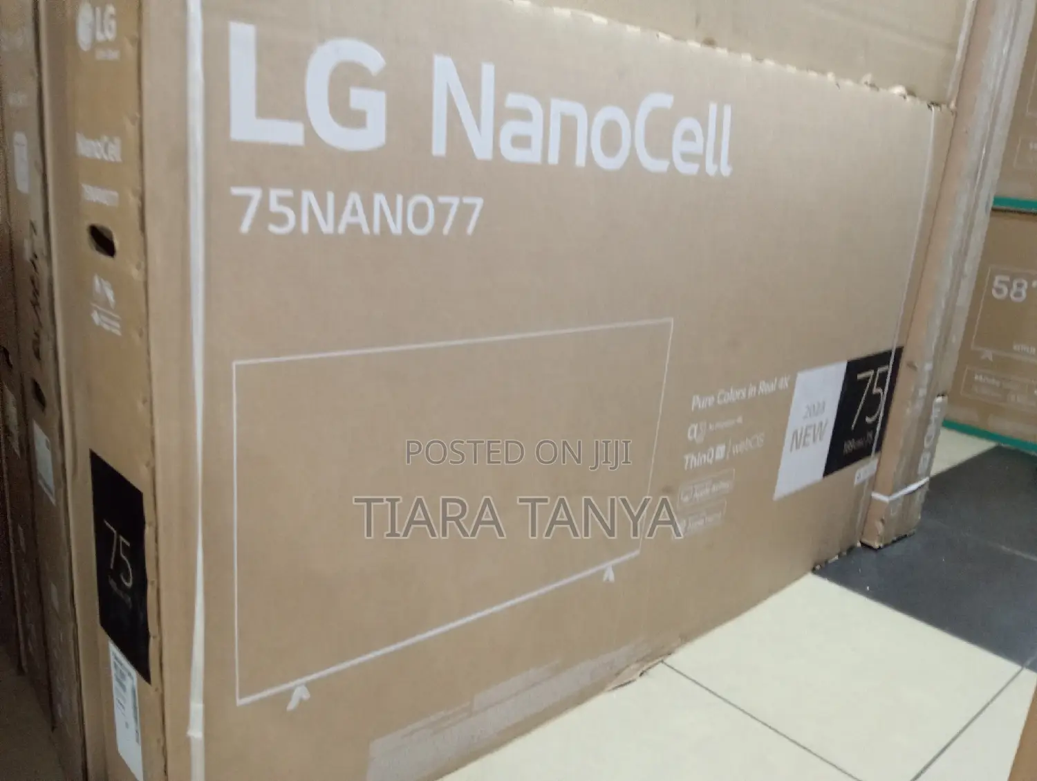 LG 75" Nano77 Smart Uhd Webos TV