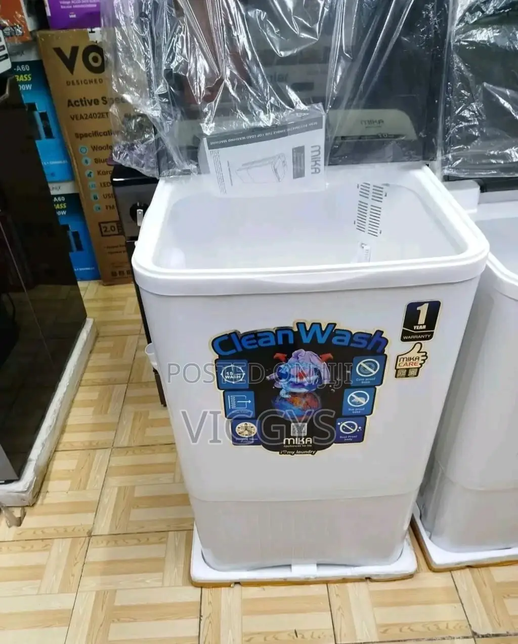 Amazing Single Tub Mika10kg Washing Machine