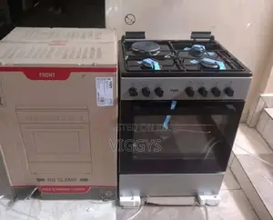 Original Von 60 by 60 Standing Cooker Silver