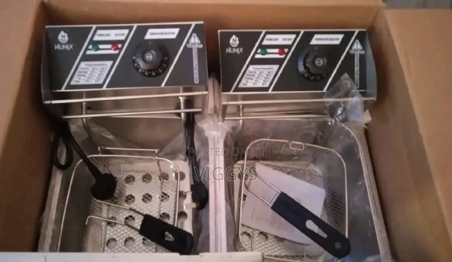 Classicnunix Double Deep Fryer
