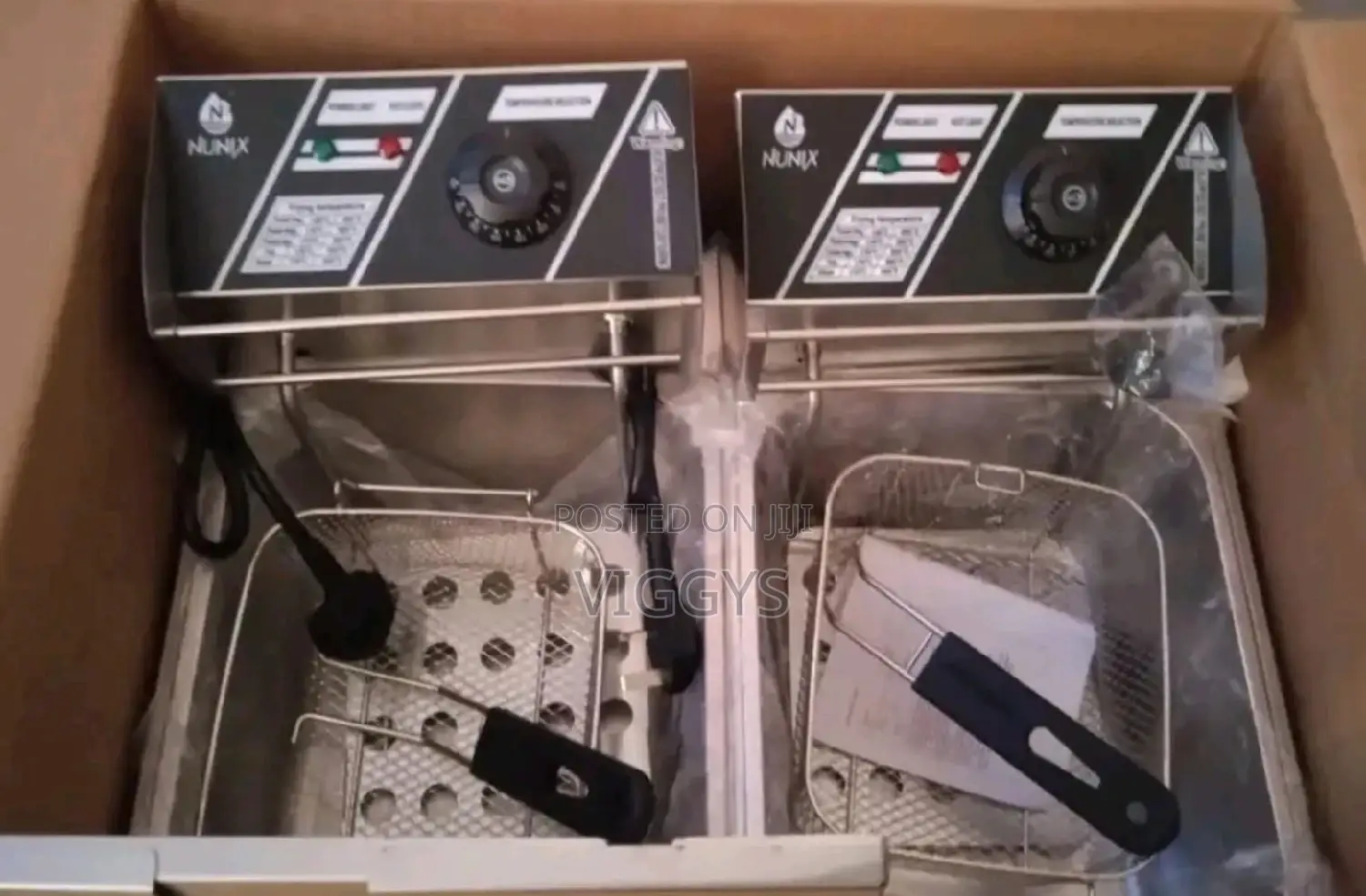 Original Nunix Double Deep Fryer