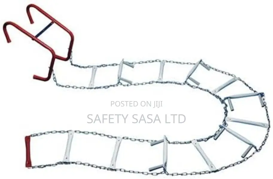 Emergency Steel Fire Escape Ladder 10m