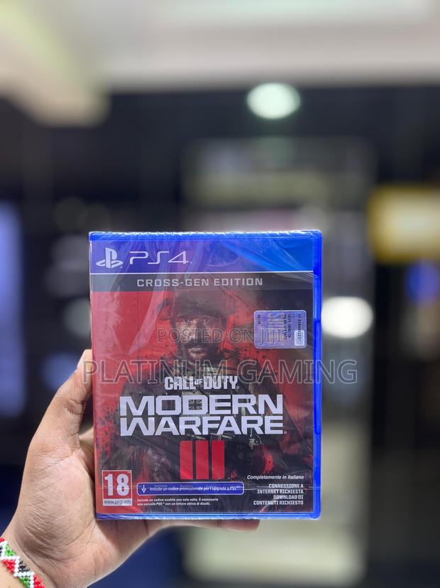 Ps4 C.O.D Modern Warfare 3 - main view